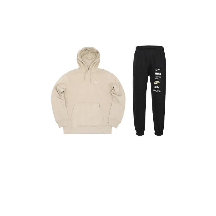 Nike Nike Sweatshirt Sets Men's Hooded Thickened