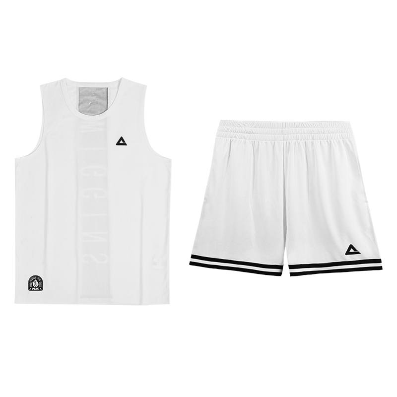 PEAK x WEIJINSISHIZHANXILIE Basketball Suit Unisex White