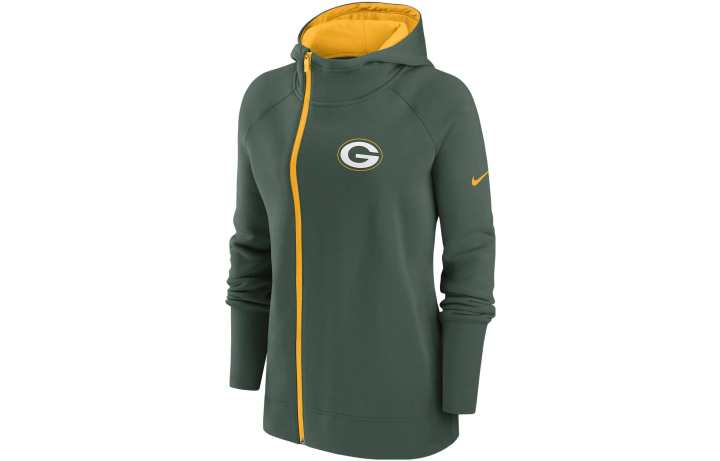 Nike Nike Sweatshirts Women's Green Hooded Moderate Other