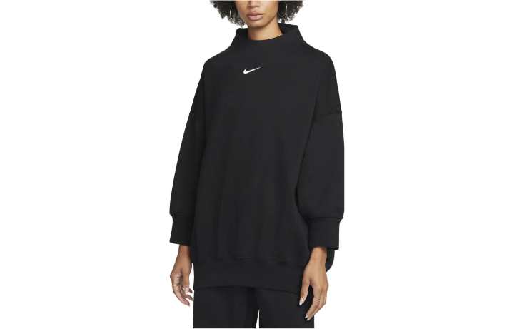Nike Nike Sweatshirts Women's Black Stand Collar Moderate Regular