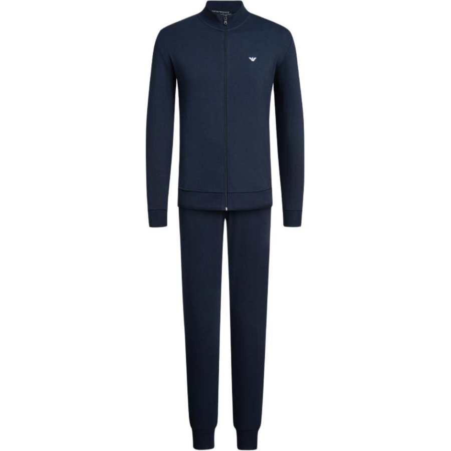 EMPORIO ARMANI FW24 Casual Sportswear Men's Navy Blue