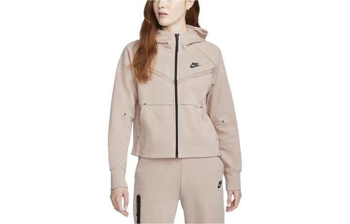Nike Nike Sportswear Women's Tech Fleece Full Zip Hoodie Pink Oxford/Black