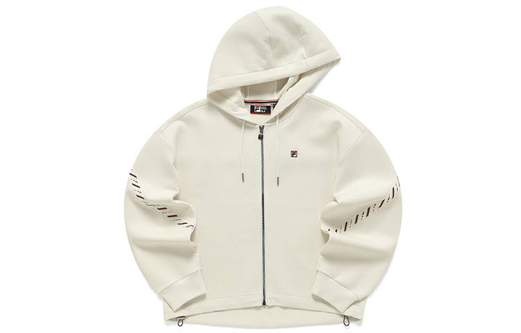 FILA Jackets Women's Steam White Hooded Moderate Other
