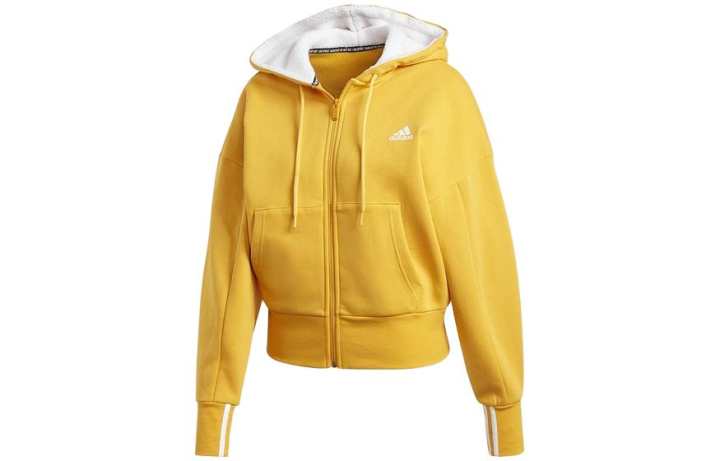 Adidas Adidas Jackets Women's Yellow Hooded Moderate Other