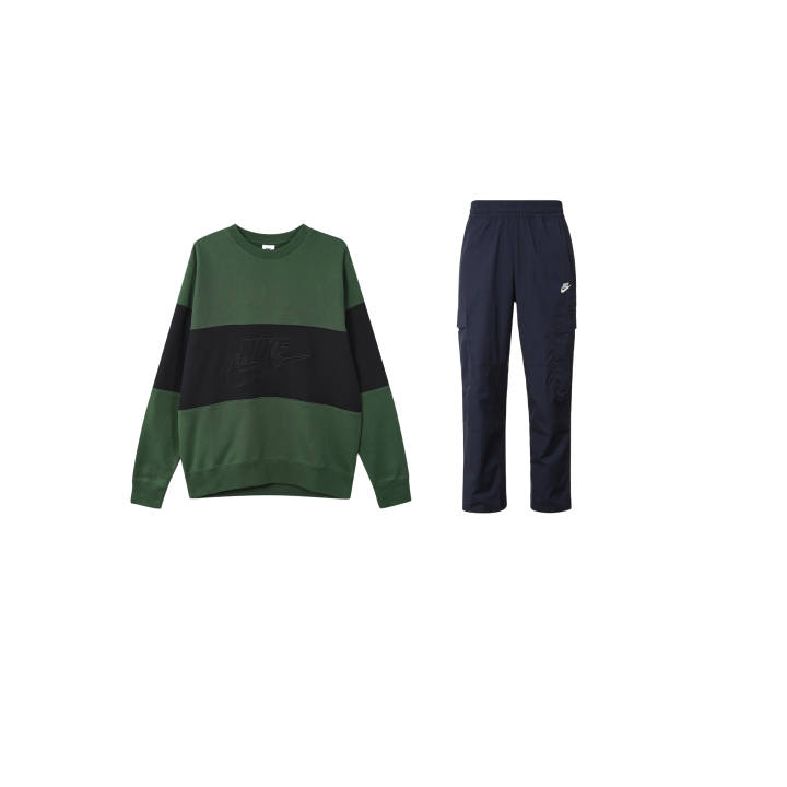 Nike Nike Sweatshirt Sets Men's Crew Neck Moderate