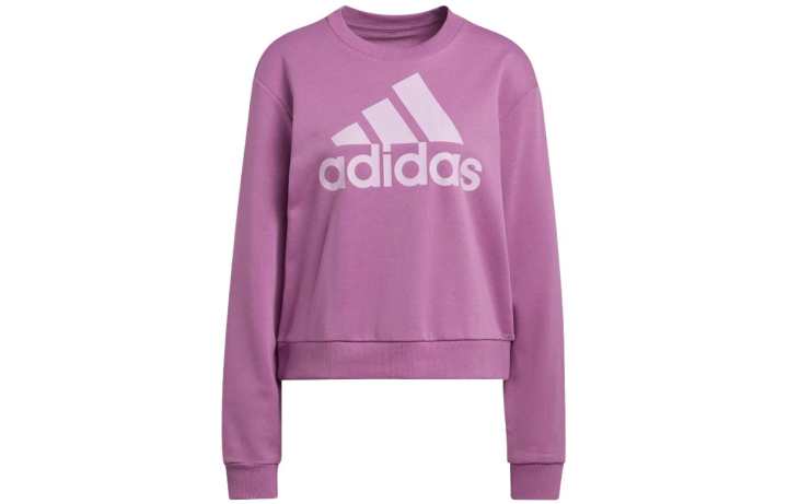 Adidas Adidas Sweatshirts Women's Lilac Crew Neck Moderate Regular