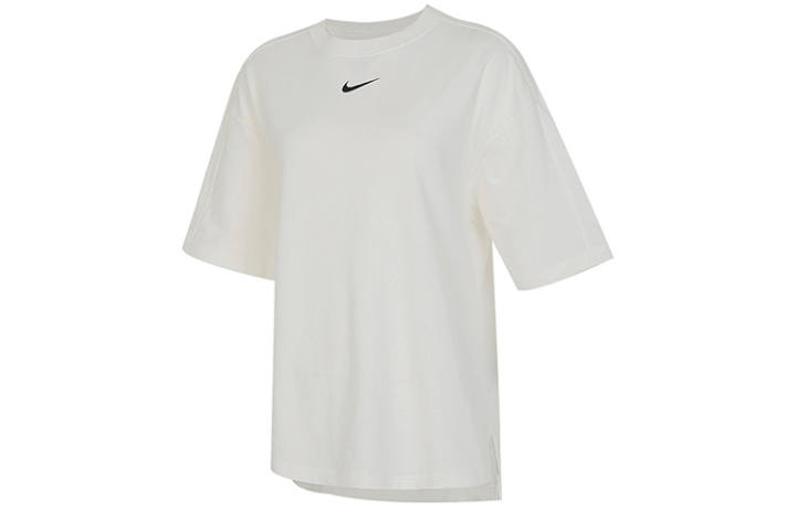Nike Nike Women'ss Logo Crewneck Casual T-Shirt White