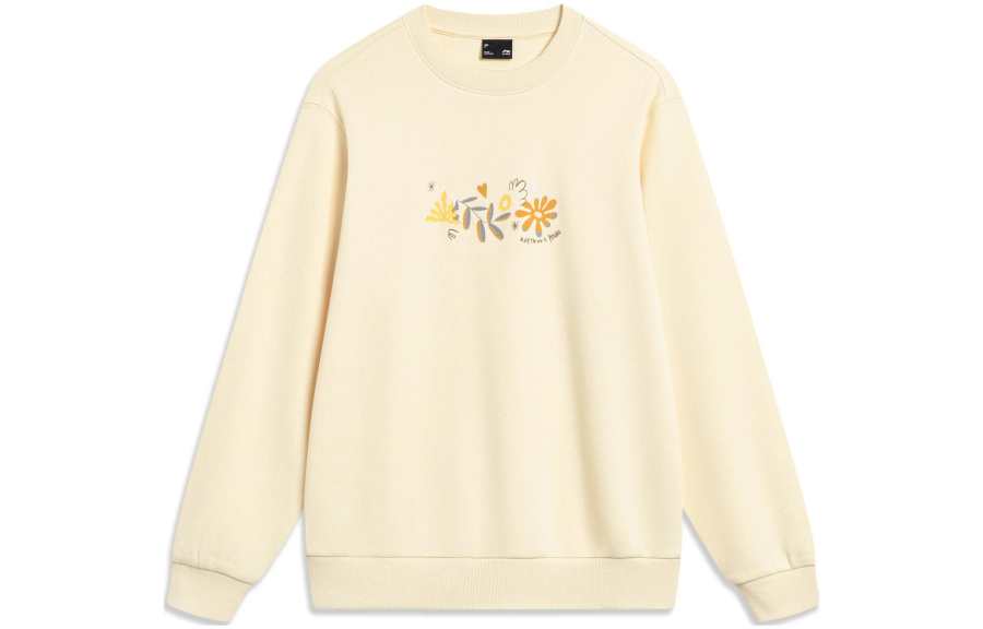 Li-Ning Li Ning Sports Trendy Collection Sweatshirt Women's Custard Yellow
