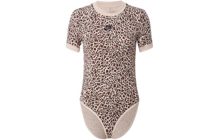 Nike Nike Bodysuits Women's Leopard Print Crew Neck