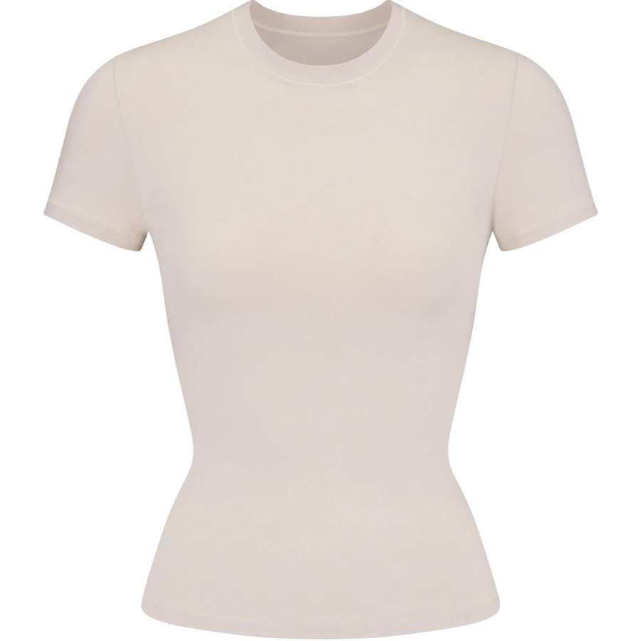 Skims T Shirt Women's STONE/Stone Color
