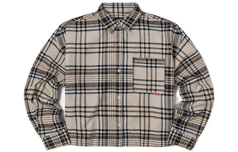 Lee Lee Shirts Women's Ecru Lapel Moderate Other