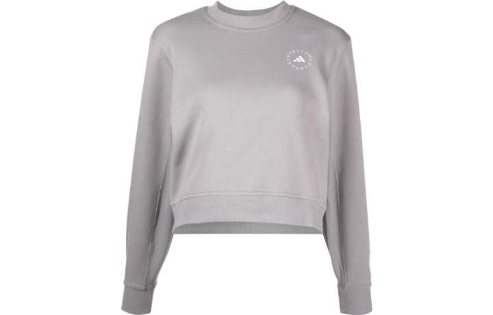 Adidas Adidas Sweatshirts Women's Gray Crew Neck Moderate Other