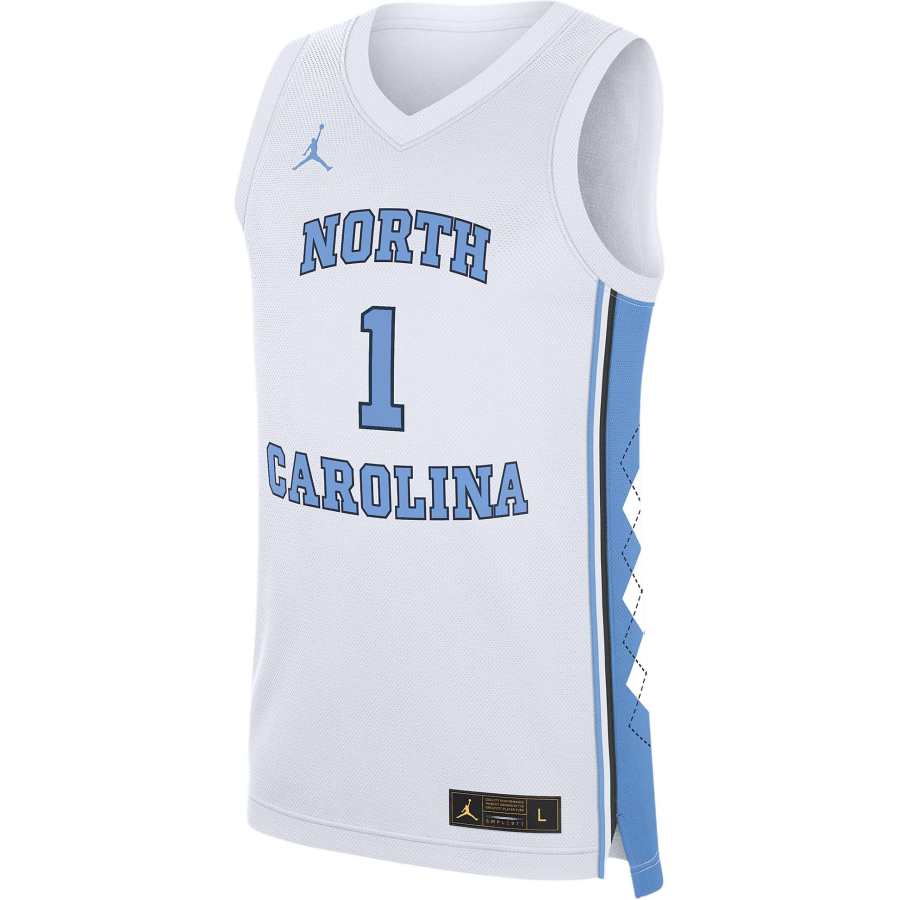 Jordan Jordan North Carolina Tar Heels Replica Men's Jordan Brand College Basketball Jersey