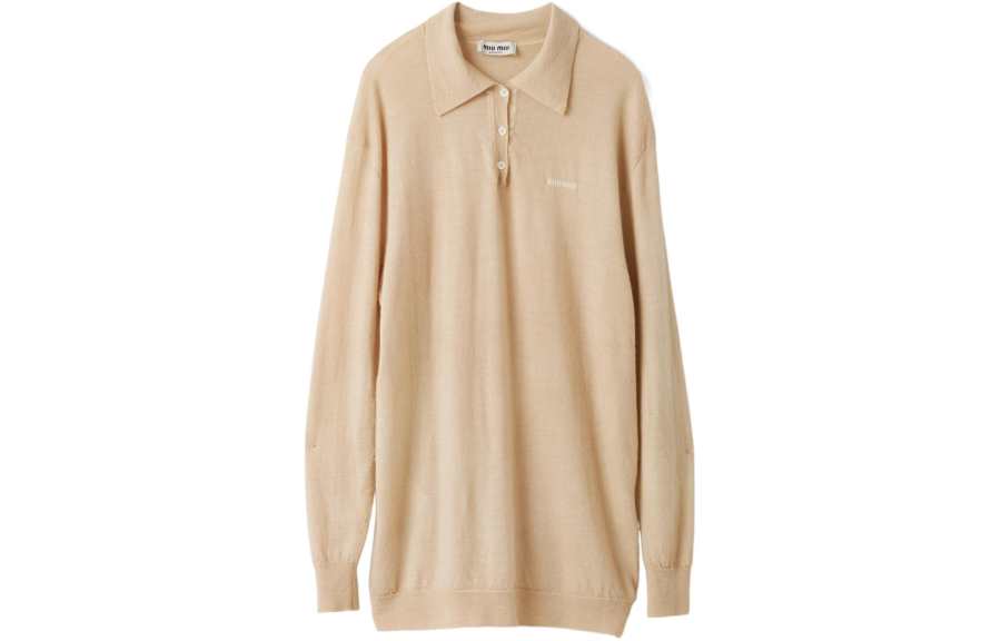 MIU MIU Long sleeves Polo Shirt