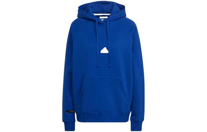Adidas Adidas Sweatshirts Women's Blue Hooded Moderate Regular