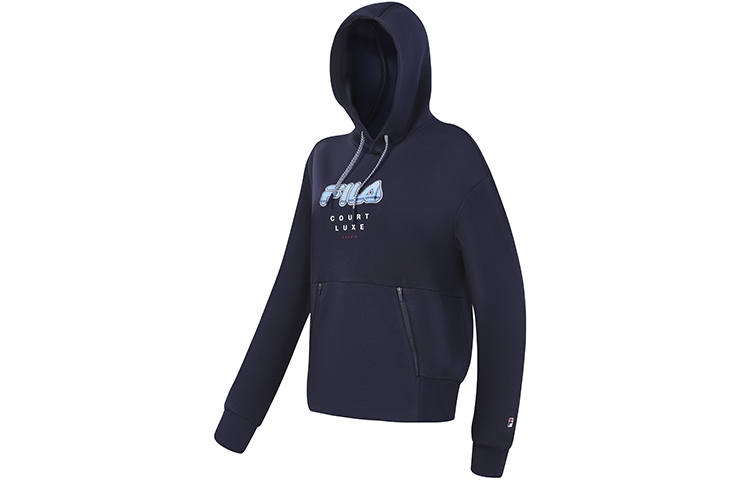 FILA Sweatshirts Women's Legend Blue Hooded Moderate Other