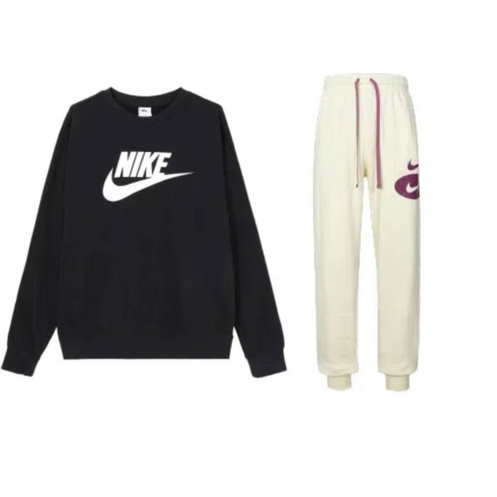 Nike Nike Sweatshirt Sets Men's Crew Neck Moderate