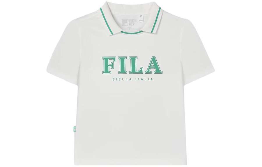 FILA Polo Shirt Women's Cloud White
