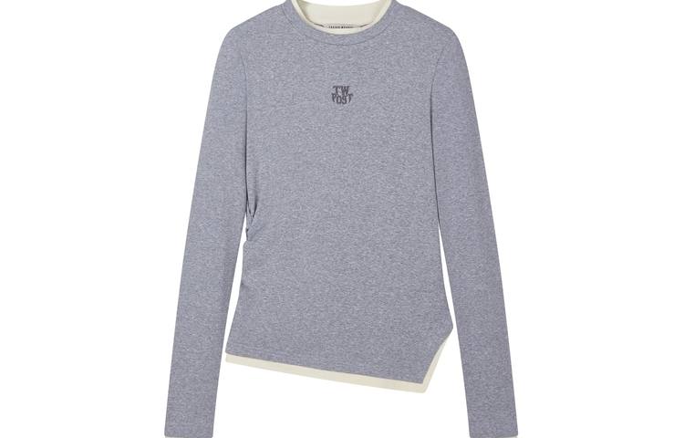 Teenie Weenie T Shirts Women's Crew Neck Moderate Mock Two Piece