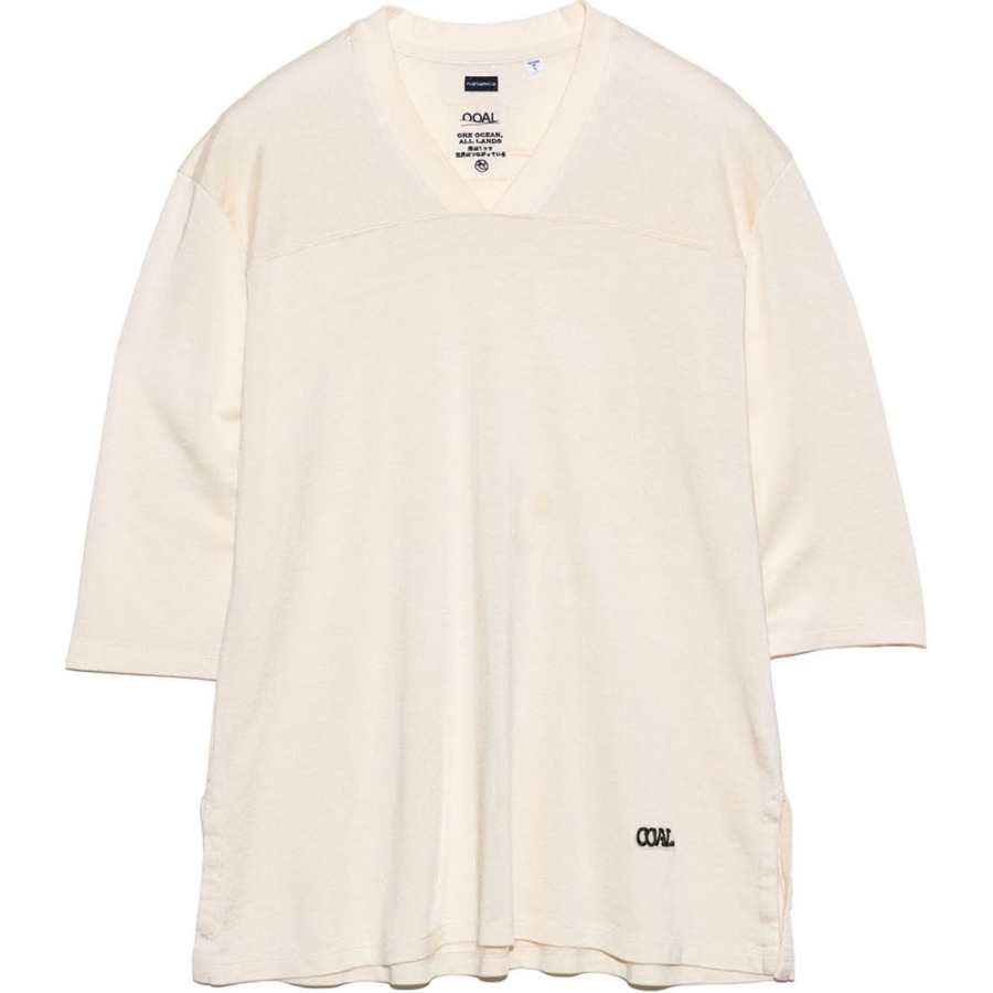 Nanamica Midshipman Athletic Jersey Tee 'Ecru'