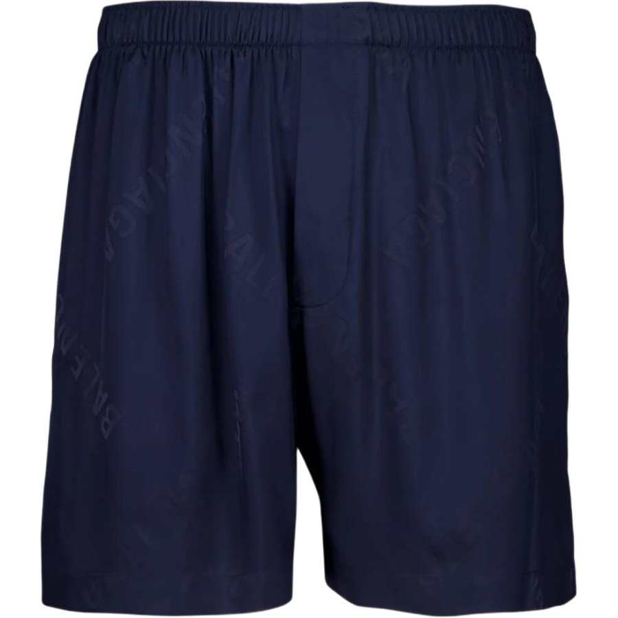 Balenciaga Logo Jacquard Pyjama Shorts