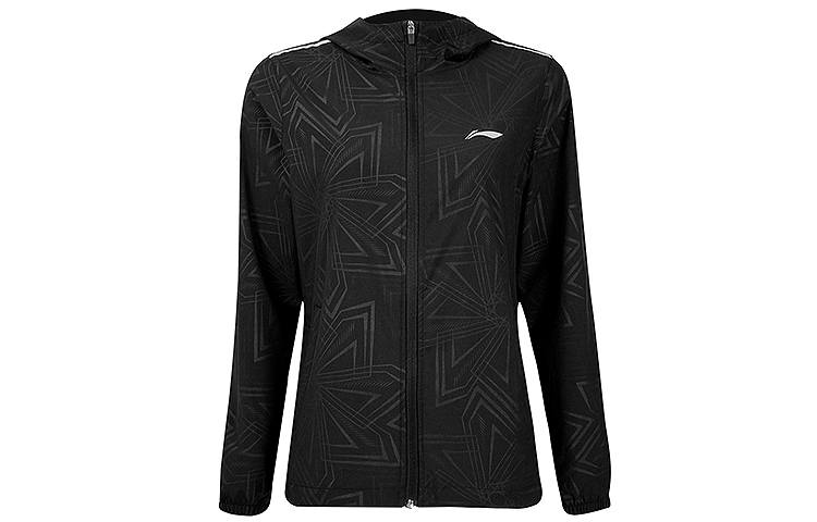 Li-Ning Li Ning Jackets Women's Black Hooded Moderate Other