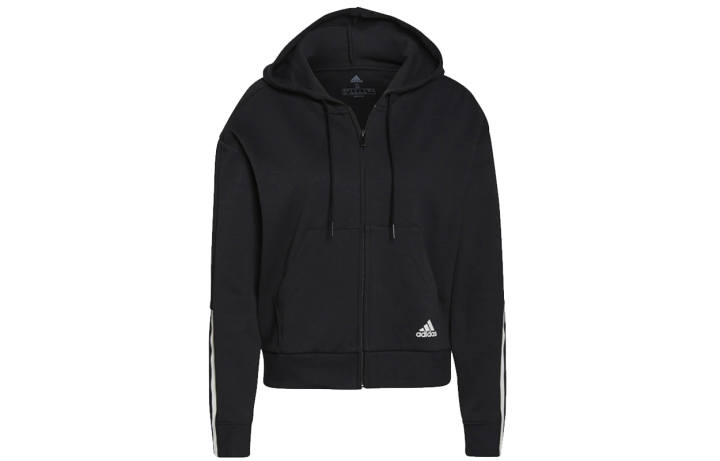 Adidas Adidas Jackets Women's Black Hooded Moderate Other