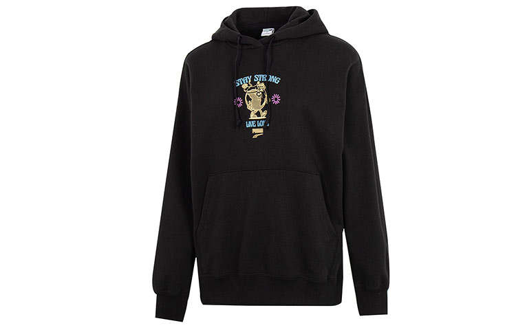 PUMA Sweatshirts Women's Black Hooded Moderate Other