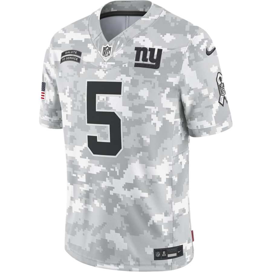 Nike Nike Kayvon Thibodeaux New York Giants Salute To Service Men's Nike Dri FIT Nfl Limited Jersey