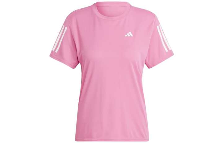 Adidas Adidas T Shirts Women's Pink Crew Neck Moderate Other