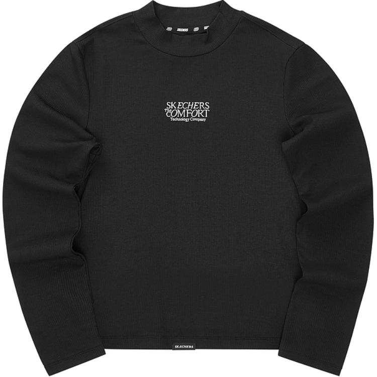 Skechers T Shirt Women's Carbon Black