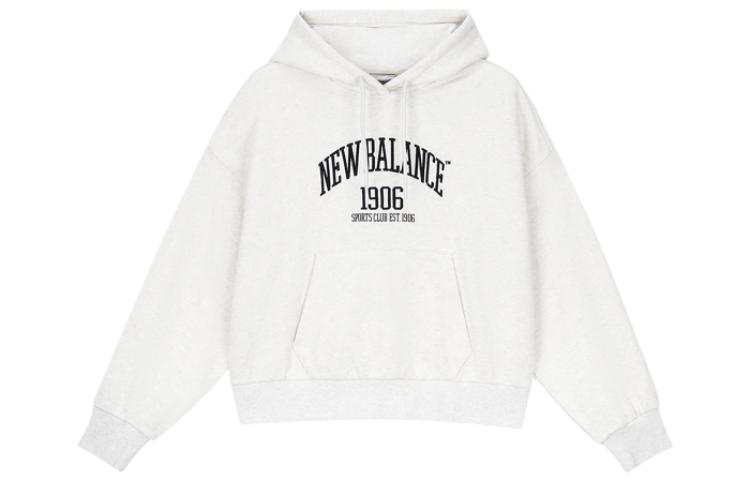 New Balance New Balance COLORS Sweatshirts Women's Light Gray Hooded Moderate Regular
