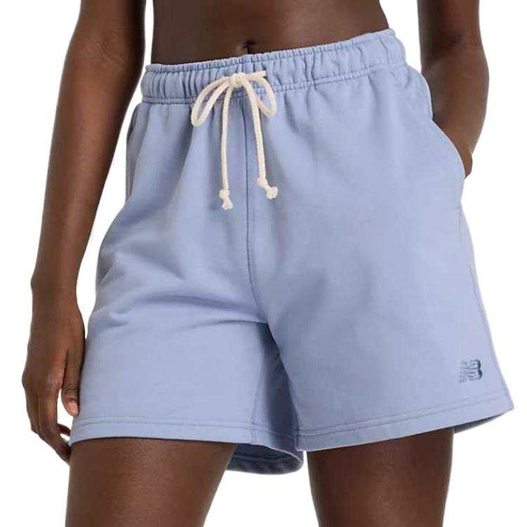 New Balance New Balance Athletics French Terry Casual Shorts Men's Blue