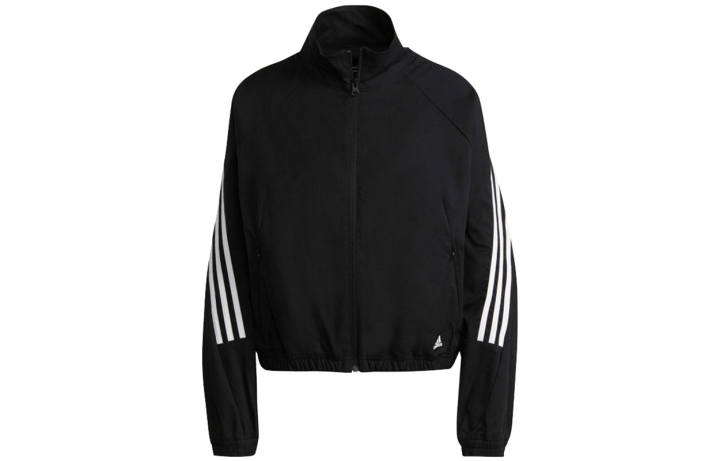 Adidas Adidas Jackets Women's Black Stand Collar Moderate Other