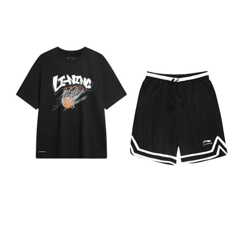 Li-Ning Li Ning Herbal Tea T Casual Sportswear Unisex