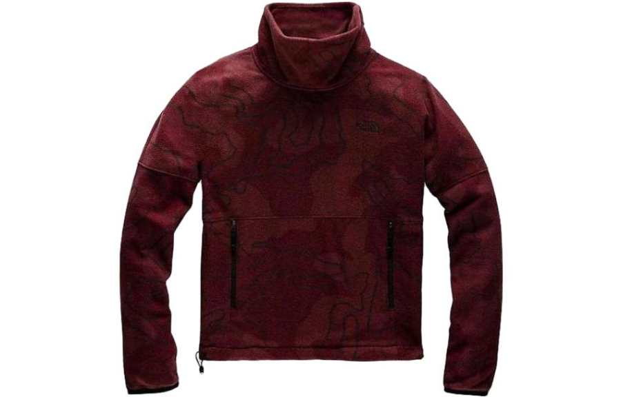 THE NORTH FACE Sweatshirts Women's Red Turtleneck Moderate Other