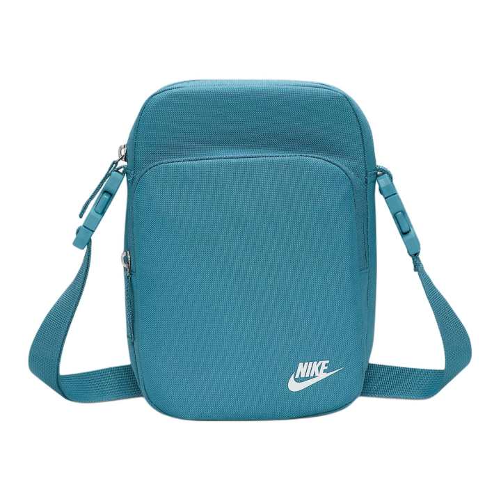 Nike Nike Heritage Nylon Shoulder Bag, Crossbody Bag Unisex Smolder Blue