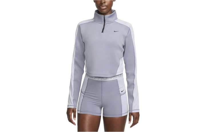Nike Nike T Shirts Women's Steel Blue Stand Collar Moderate Other