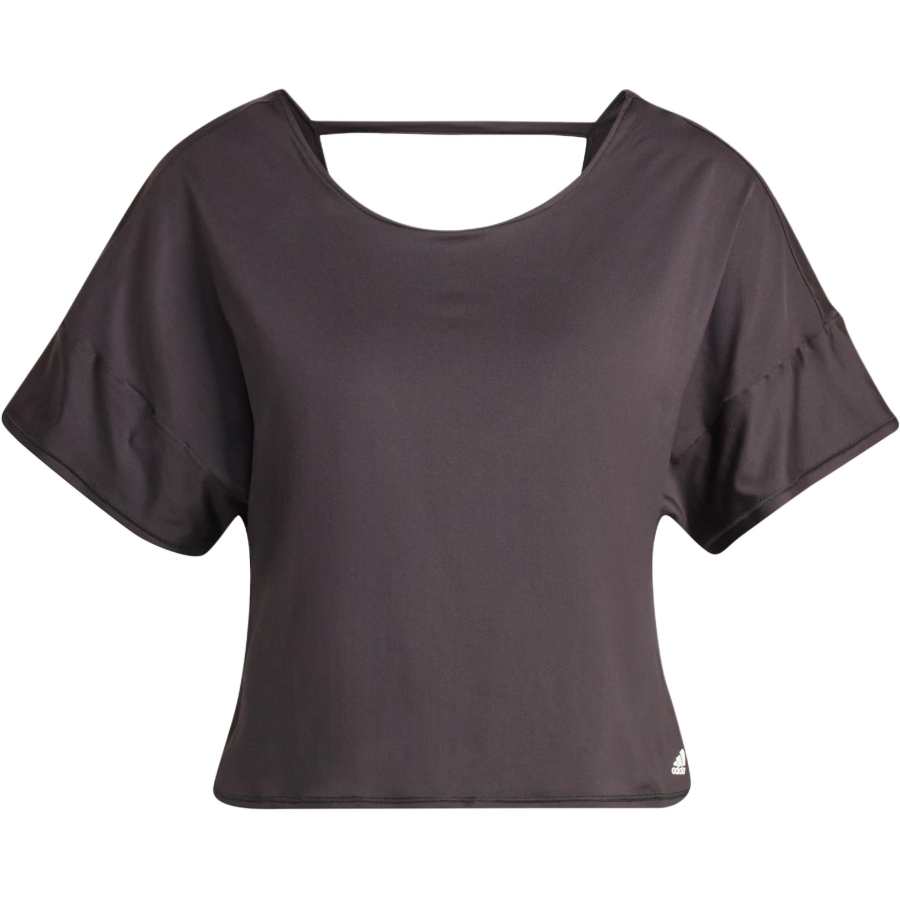 Adidas Adidas T Shirts Women's Black Crew Neck Moderate