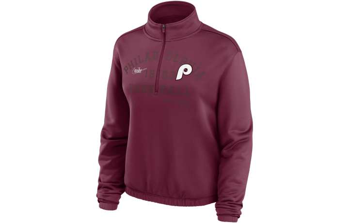 Nike Nike Sweatshirts Women's Burgundy Stand Collar Moderate Regular