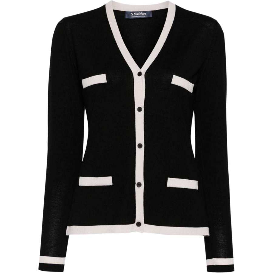 'S MAX MARA 'S Max Mara Kenya V Neck Buttoned Cardigan