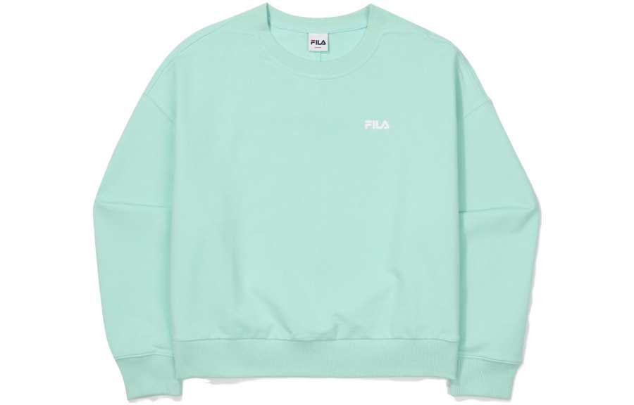 FILA Sweatshirts Women's Green Crew Neck Moderate Other
