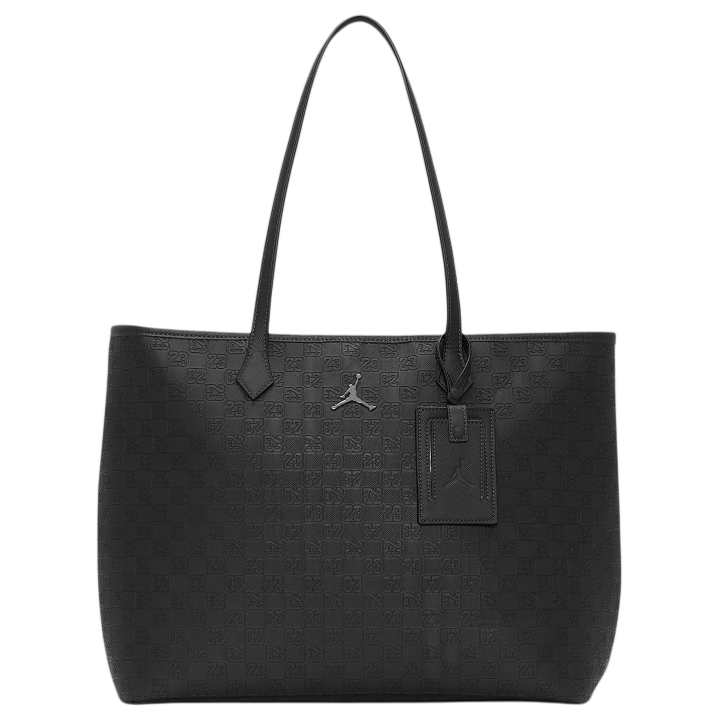 Jordan Jordan Polyurethane Tote Bag, Shopping Bag, Shoulder Bag Women's Black