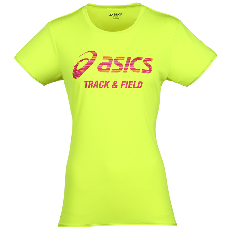 ASICS Running T Shirt Women's Yellow