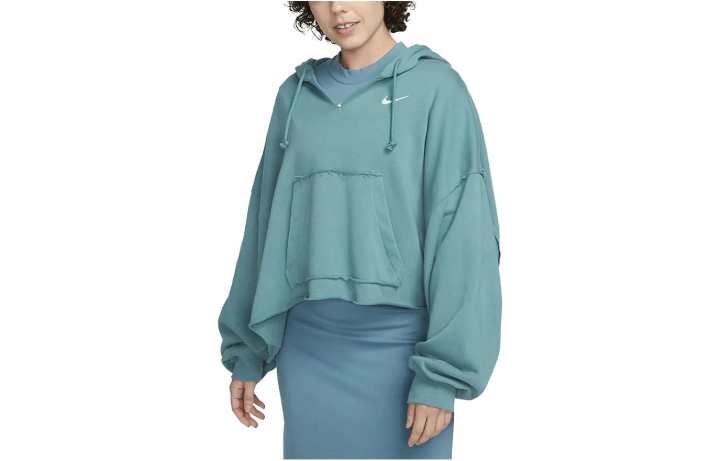 Nike Nike Sweatshirts Women's Mineral Cyan Hooded Moderate Regular