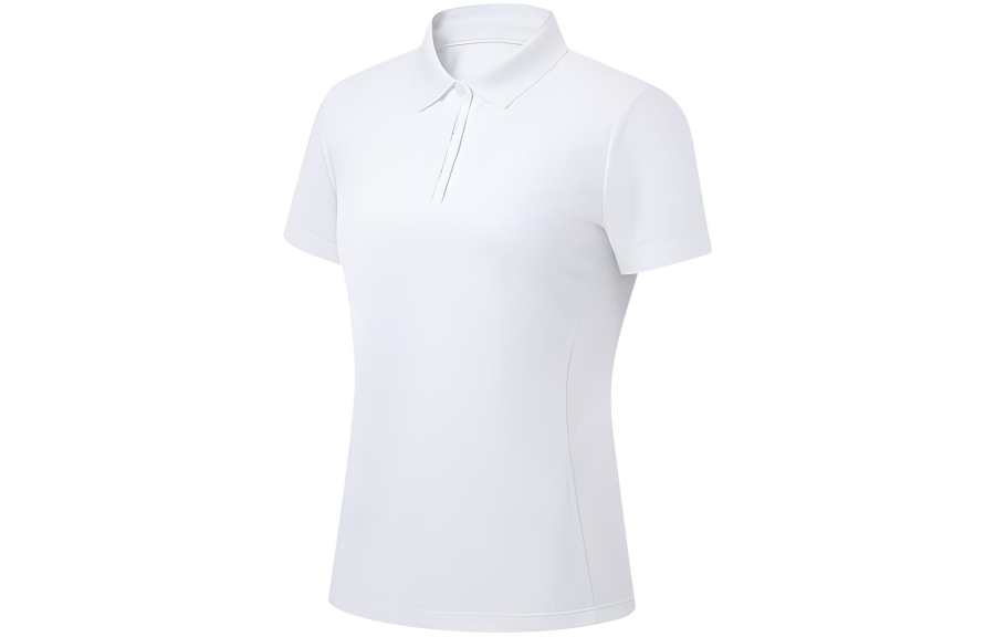 Li-Ning Li Ning Fitness Series Polo Shirt Women's Standard White