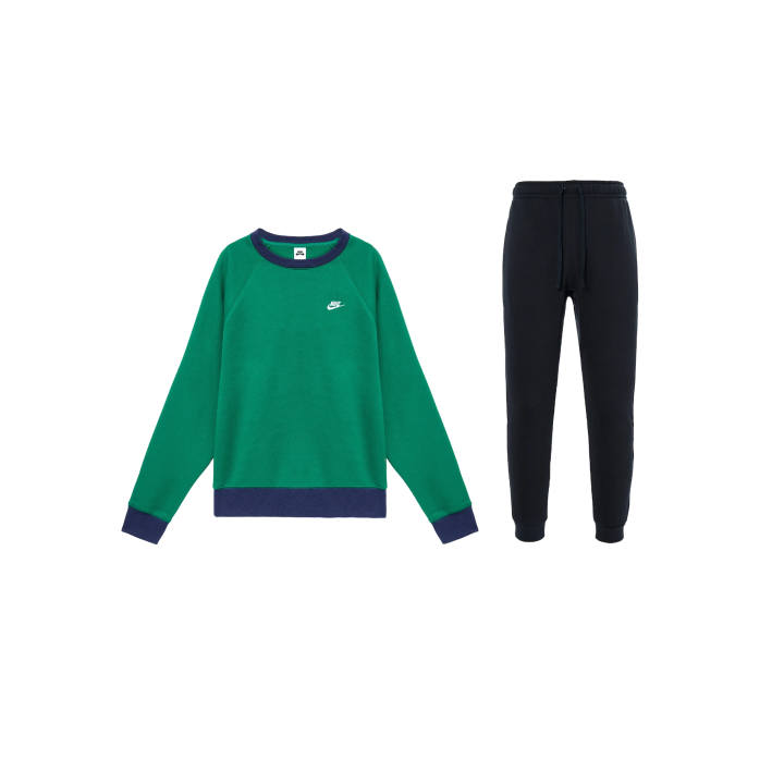 Nike Nike Sweatshirt Sets Men's Crew Neck Thickened