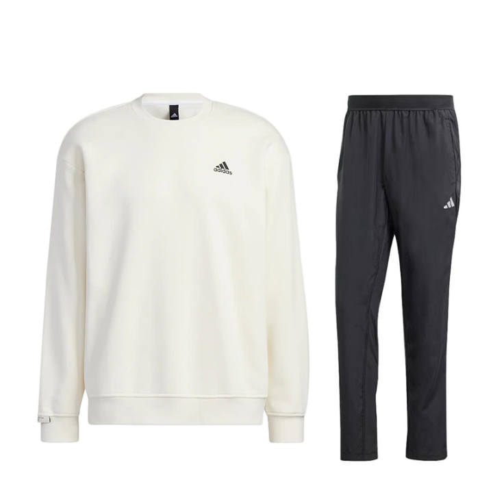 Adidas Adidas Sweatshirt Sets Men's Crew Neck Moderate