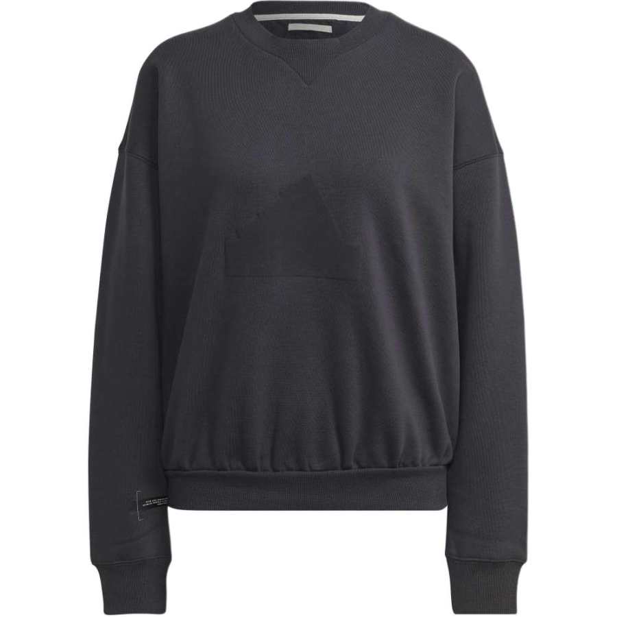Adidas Adidas Sweatshirts Women's Black Crew Neck Moderate Other