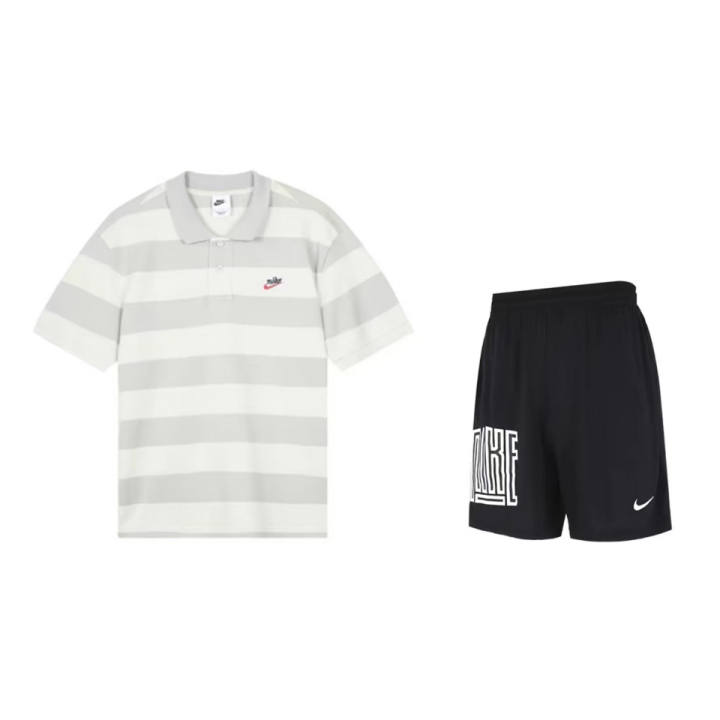 Nike Nike Casual Sportswear Unisex Polo Collar Moderate